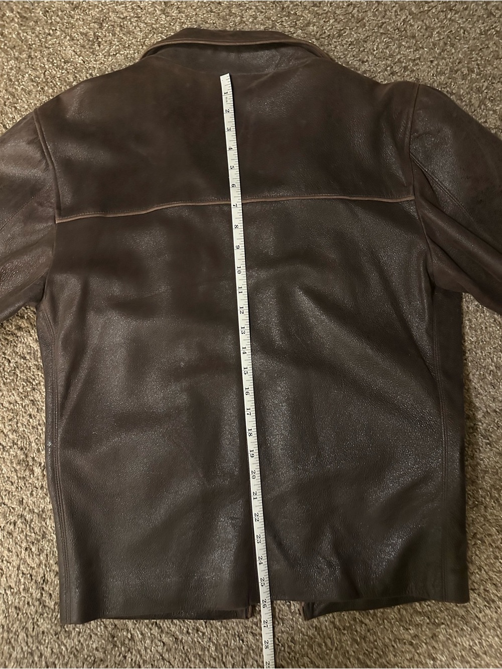 Custom Made in USA leather Jacket -40R- - Picture 7 of 8